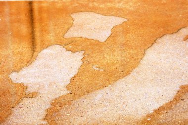 grunge zemininde soyut biçim ve doku