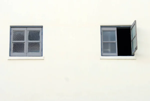 Old Window Grunge Wall — Stock Photo, Image