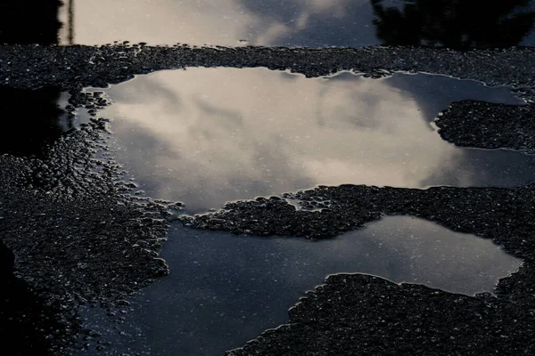 Reflect Water Grunge Floor — Stock Photo, Image