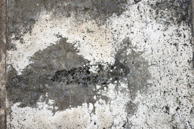 grunge duvarındaki soyut biçim