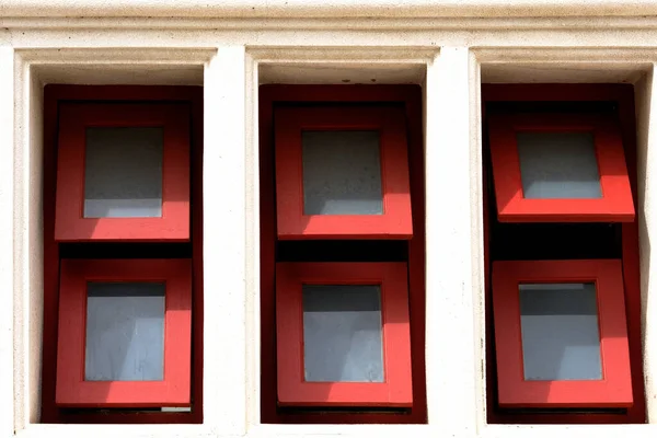 window on the balcony of the house of old building, facade, architecture