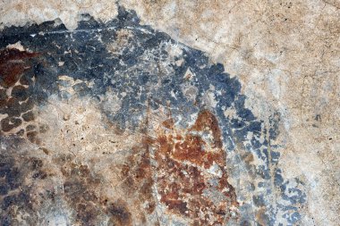 Yerdeki soyut biçim ve doku