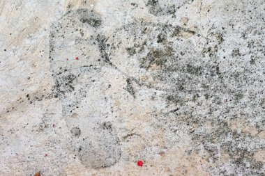 Yerdeki soyut biçim ve doku