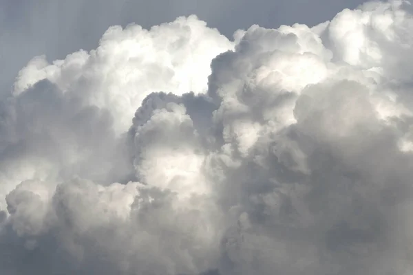 Céu Nuvem Espaço Forma Abstrata — Fotografia de Stock