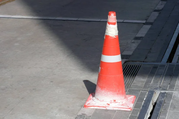 Trafikkon Gatan — Stockfoto