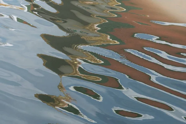 Текстура Поверхні Води Бризами Морськими Хвилями — стокове фото
