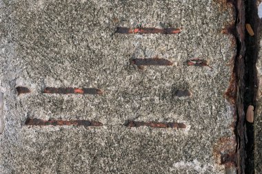 Çatlak zemin ve grunge zemin