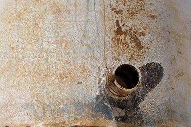 grunge duvarındaki soyut biçim