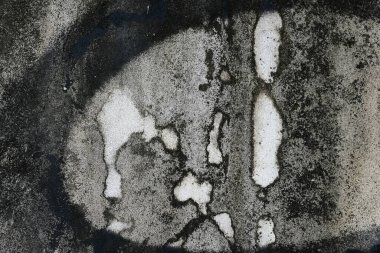 the abstract form in grunge wall