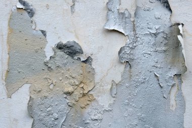 grunge duvarındaki soyut biçim