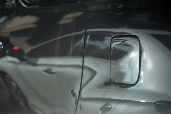 Reflect Car Distort Form — Stock Photo, Image