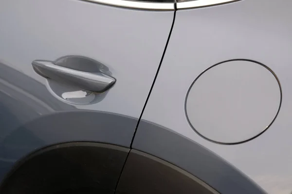 Дверные Ручки Крышка Топливного Бака Автомобиля — стоковое фото