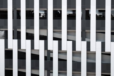 Düz paneller ve çizgiler ile dekorasyon