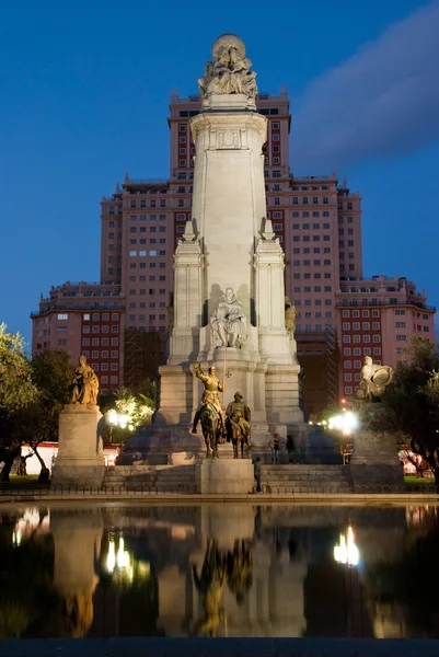 Madrid. Square, Spanyolország Jogdíjmentes Stock Képek