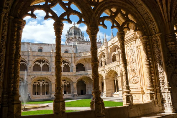 A belem, Portugália jeronimos kolostor — Stock Fotó