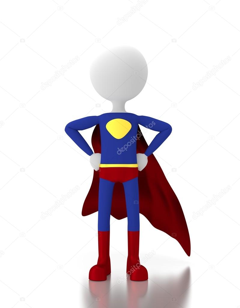 3d person in a super hero costume