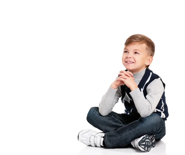 Niño feliz. — Foto de Stock