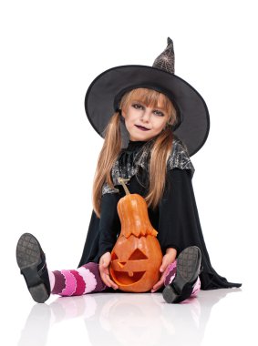 küçük kız halloween kılık