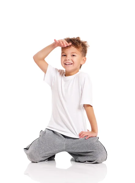 Niño bailando — Foto de Stock