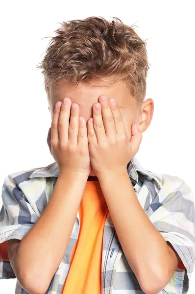 Portret van jongen — Stockfoto