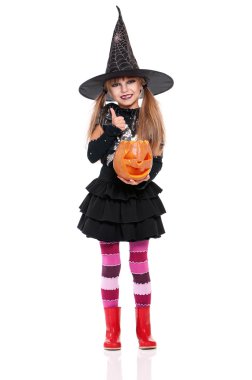 küçük kız halloween kılık