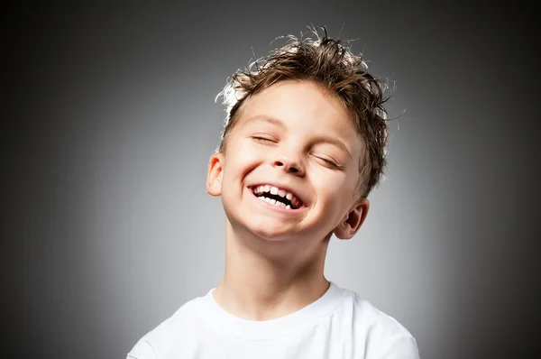 Emotionele jongen — Stockfoto