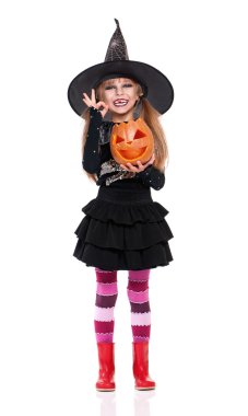 küçük kız halloween kılık