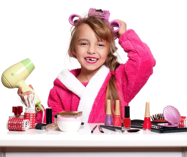 Make-up holčička — Φωτογραφία Αρχείου