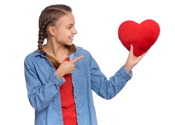 Emociones y signos de niña — Foto de Stock