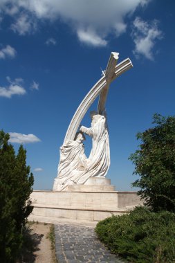 Crowning of St.Stephen statue