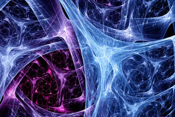 Renkli synapse sistemi — Stok fotoğraf