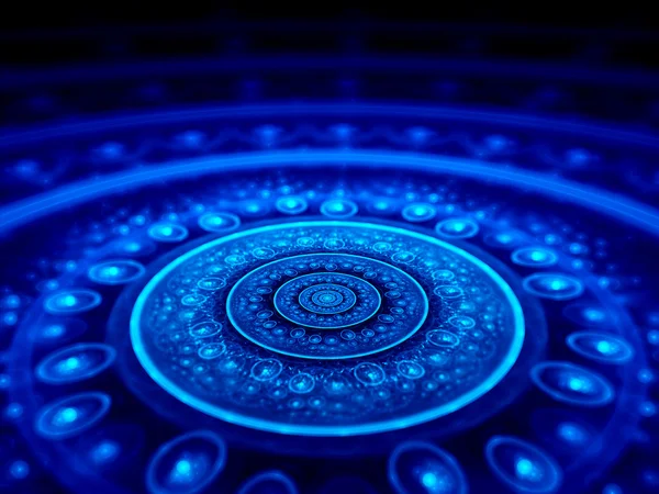 Духовні блакитні зоряні ворота — стокове фото