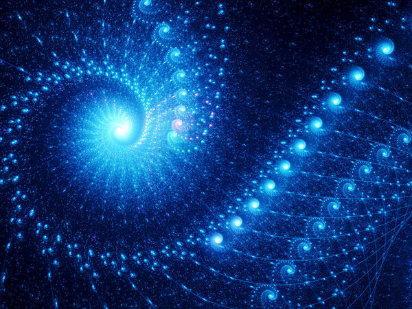 Spiral fantasy in space