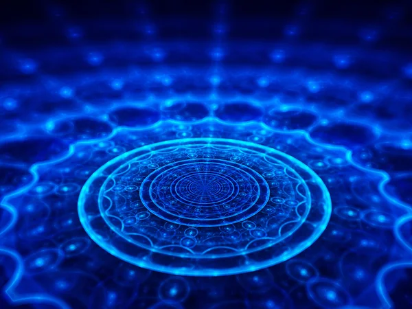 sihirli süs mandala uzayda
