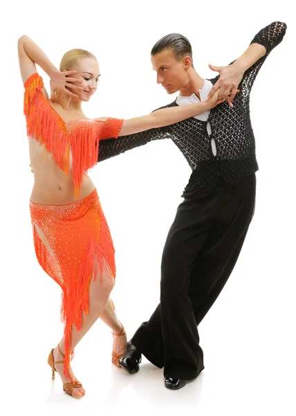 Latino dancers — Stock Photo, Image