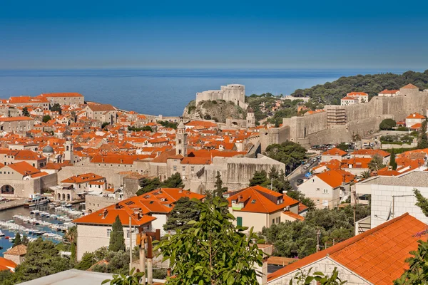 Ciudad vieja de Dubrovnik — Foto de Stock