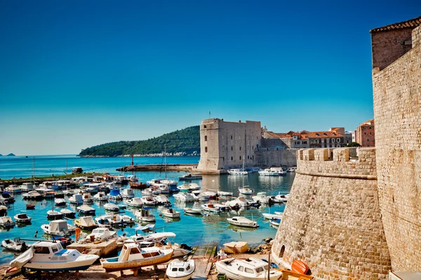 Kroatië, Zuid-Dalmatië, dubrovnik oude stad — Stockfoto