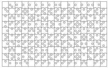boş şeffaf benzersiz geçmiş bulmaca vektör