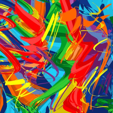 Abstract raibow colorful vector line background