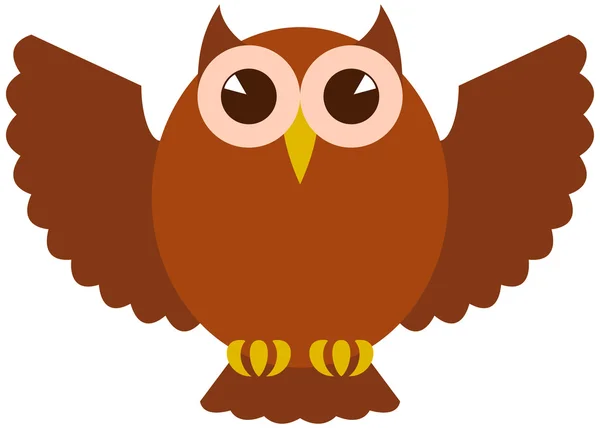 Icon vector Owl — Stock Vector