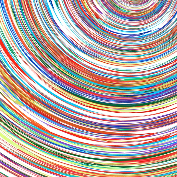 Art rayures courbes fond coloré — Image vectorielle