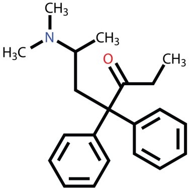 methadon yapısal formülü