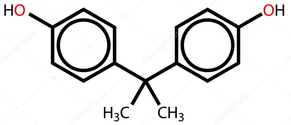 Bisphenol A structural formula