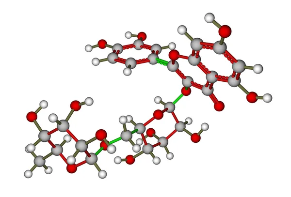Rutine moleculaire structuur — Stockfoto