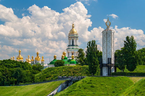 Kiev Pechersk Lavra Orthodox Monastery and Memorial to famine (h