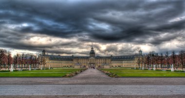 Karlsruhe palace - baden wurttemberg, Almanya