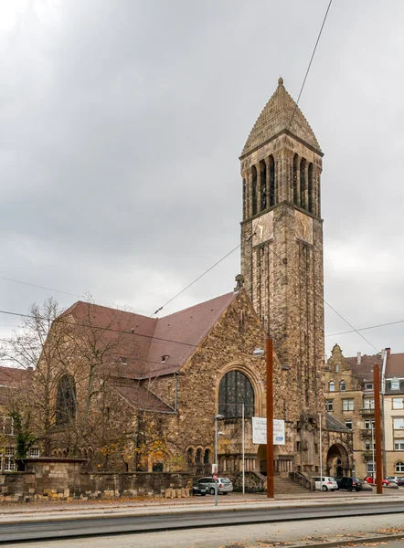 Lutherkirche in karlsruhe, baden-Württemberg, deutschland — Stockfoto