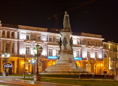 İmparatoriçe catherine Anıtı. Odessa.