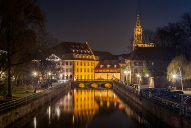 Petite france alan, strasbourg, alsace - Fransa kanal