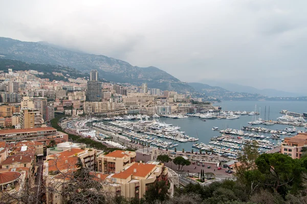 Port hercules, la condamine, monte carlo v Monaku — Stock fotografie